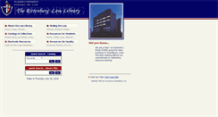 Desktop Screenshot of lawlibrary.stjohns.edu